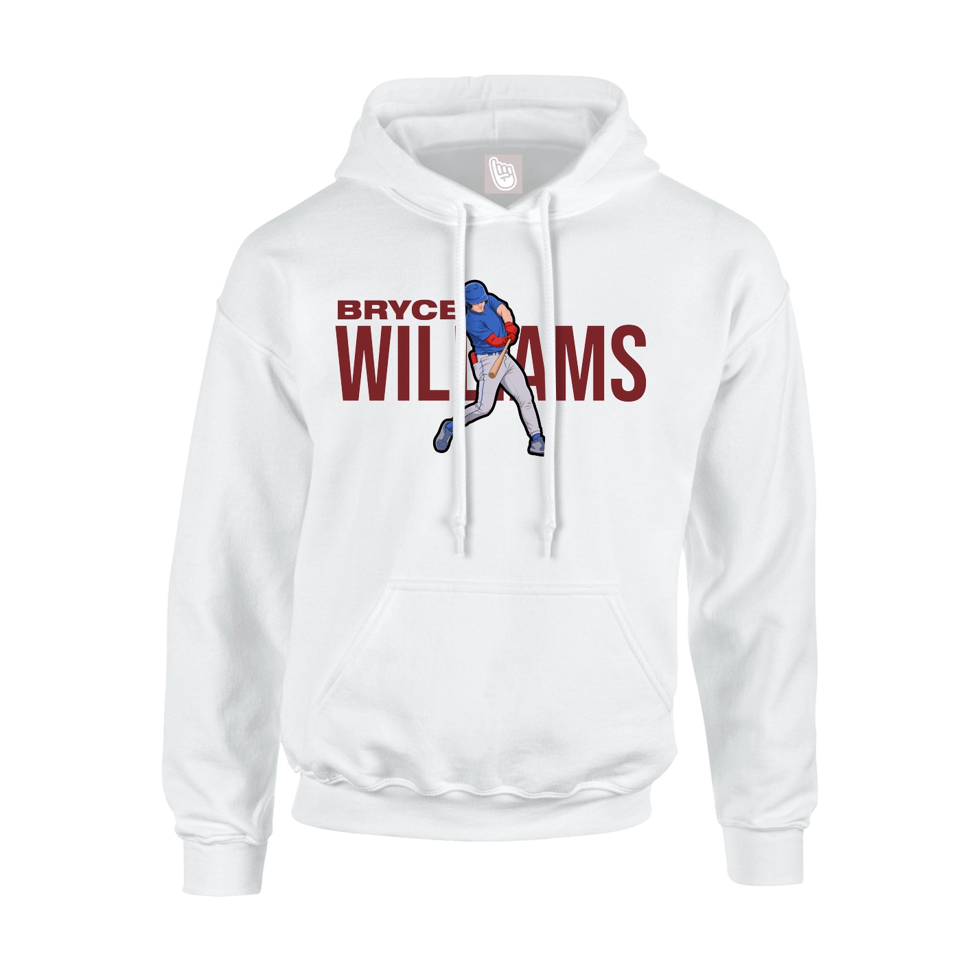 Hoodie — Player Name in White