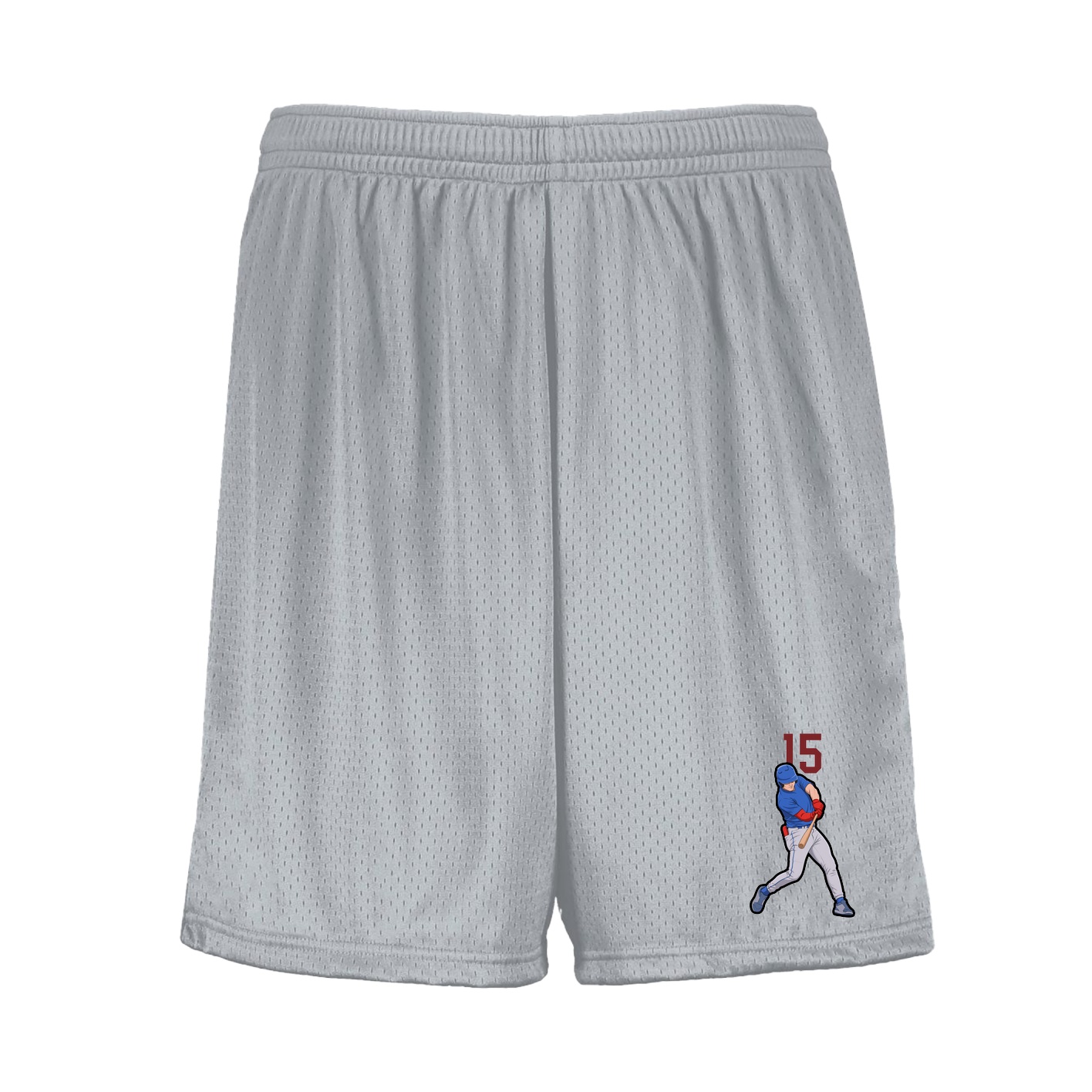 Shorts — Number Top in Silver