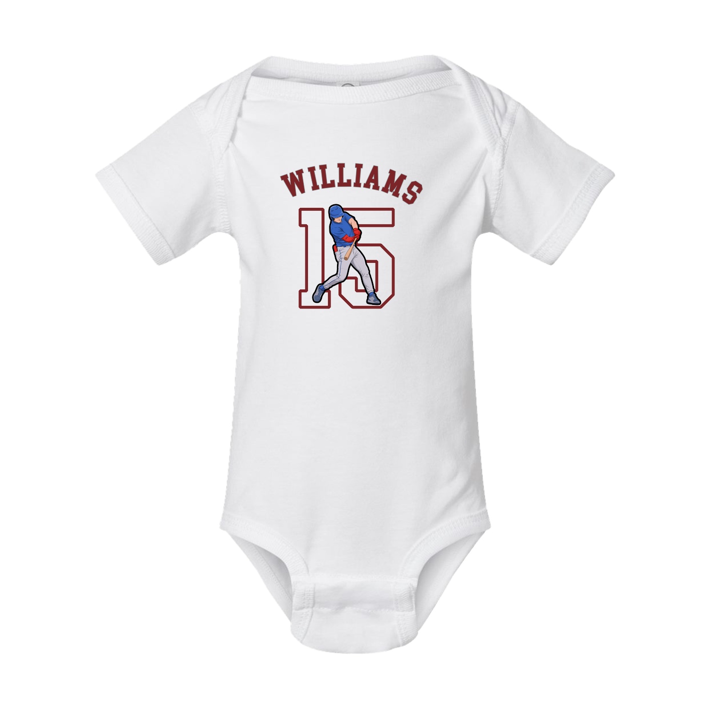 Baby Onesie — Shirsey Arch in White