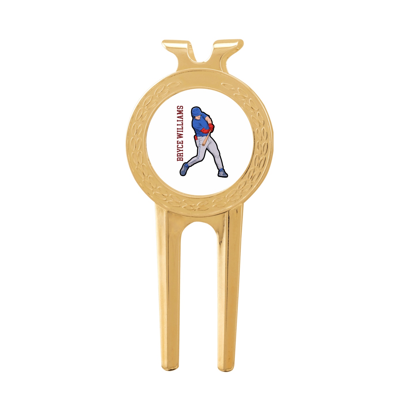 Divot Tool with Ball Marker — Name Vertical in Classic