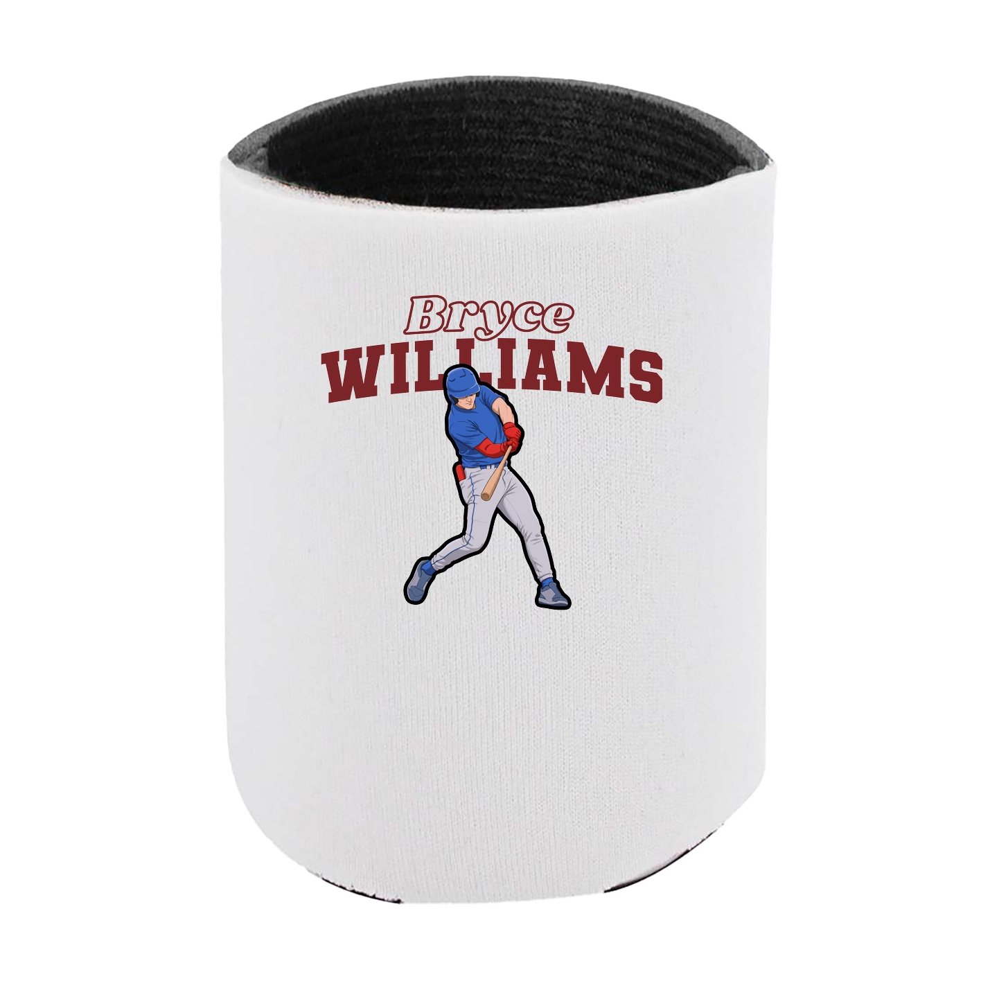 Can Holder — Name Arch in White