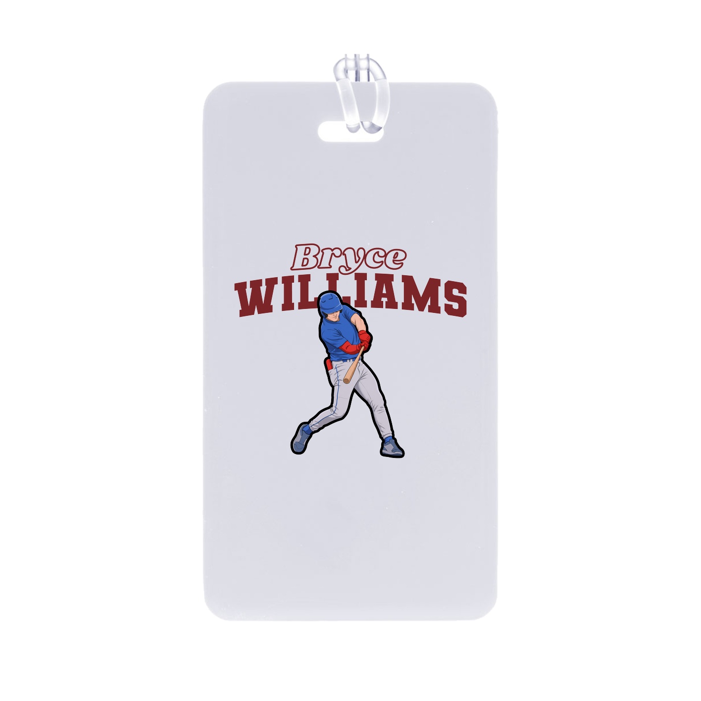 Bag Tag — Name Arch in Classic