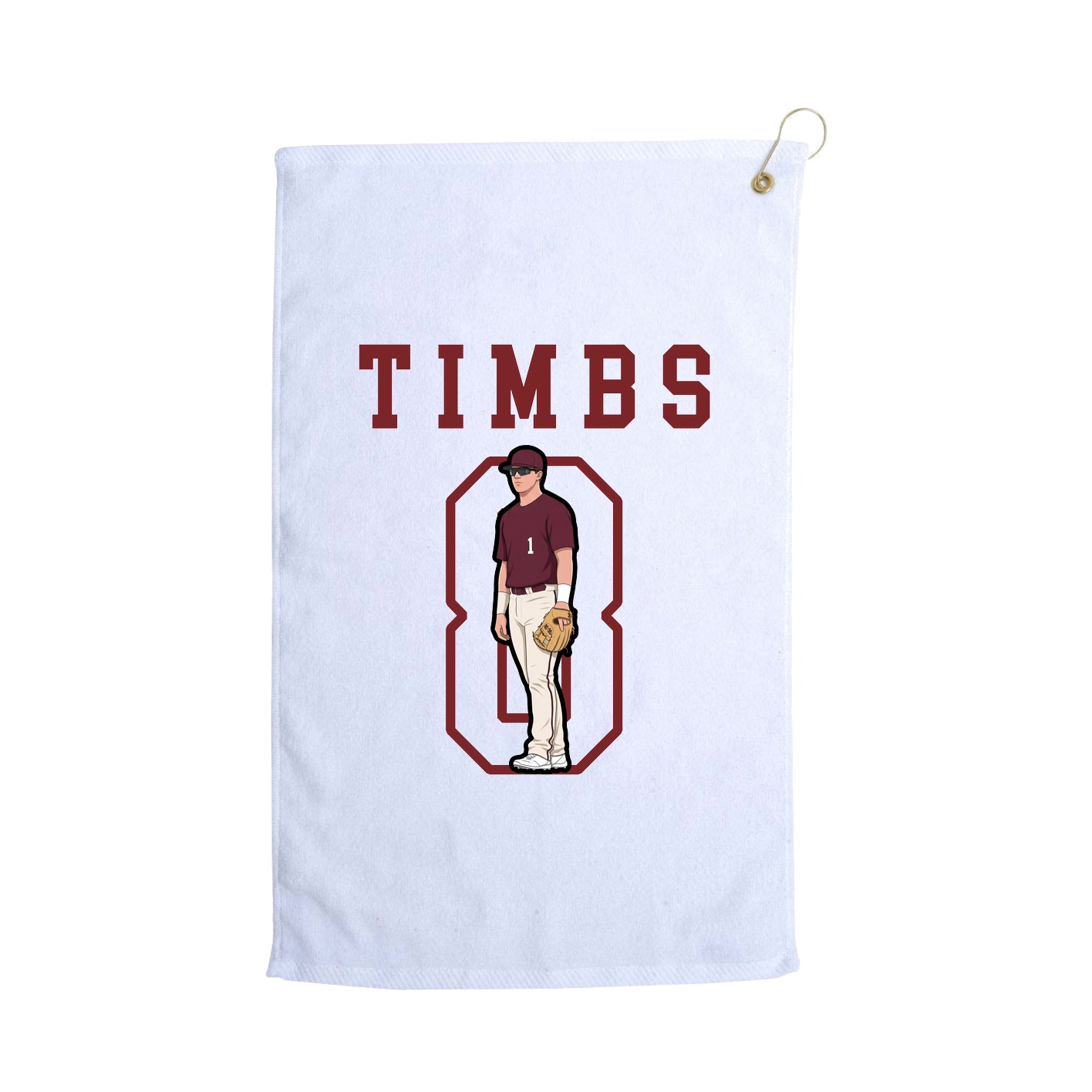 Golf Towel — Shirsey in White