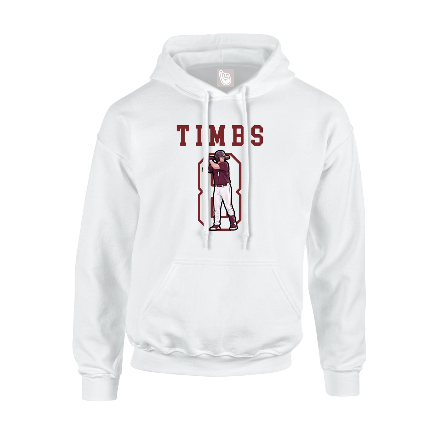 Youth Hoodie — Shirsey in White