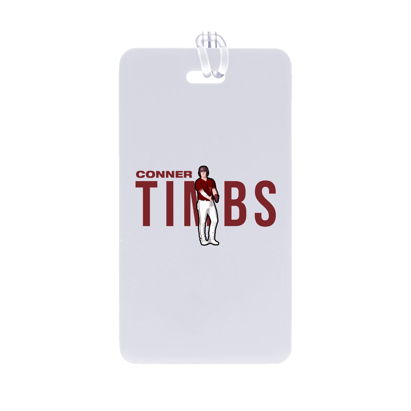 Bag Tag — Player Name in Classic