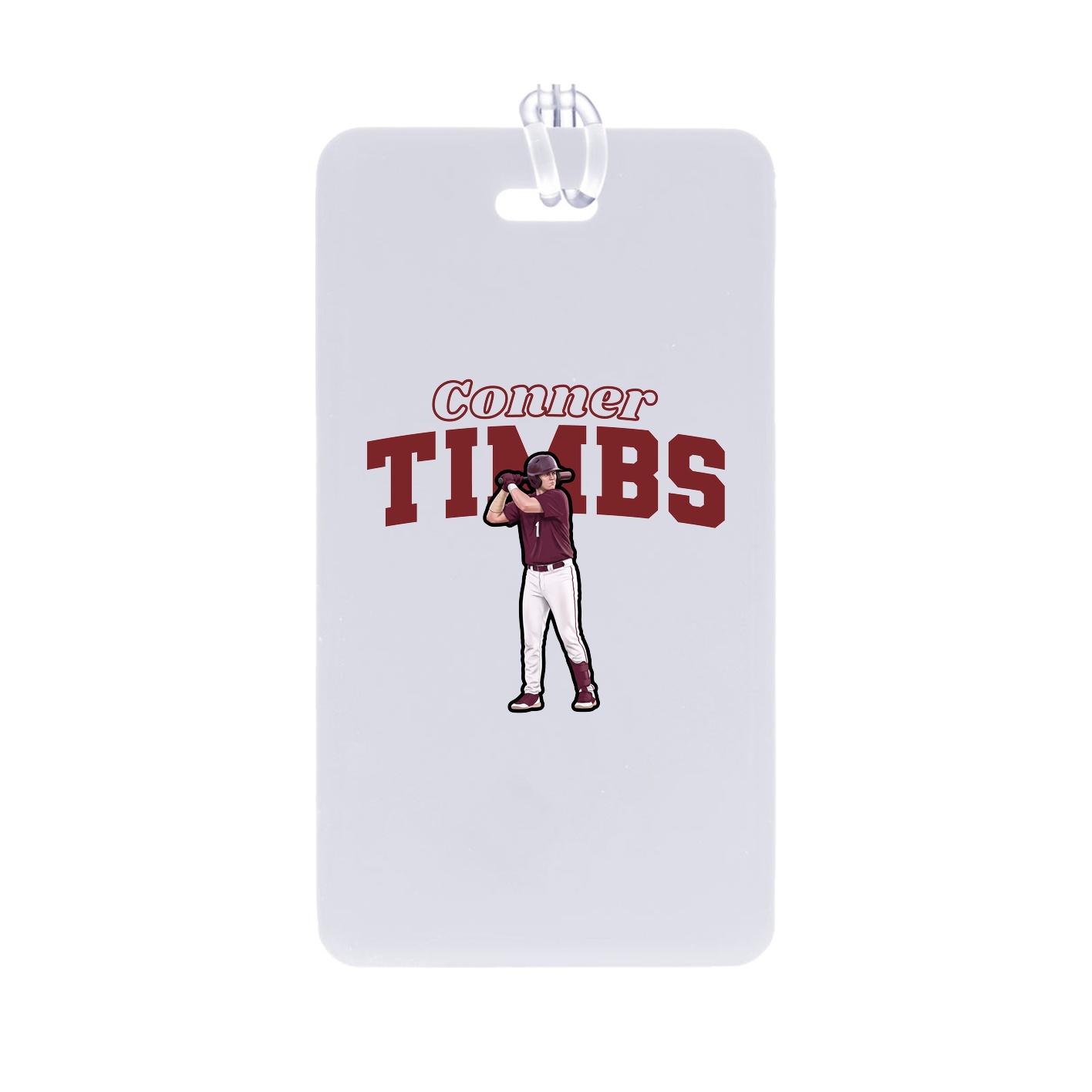 Bag Tag — Name Arch in Classic