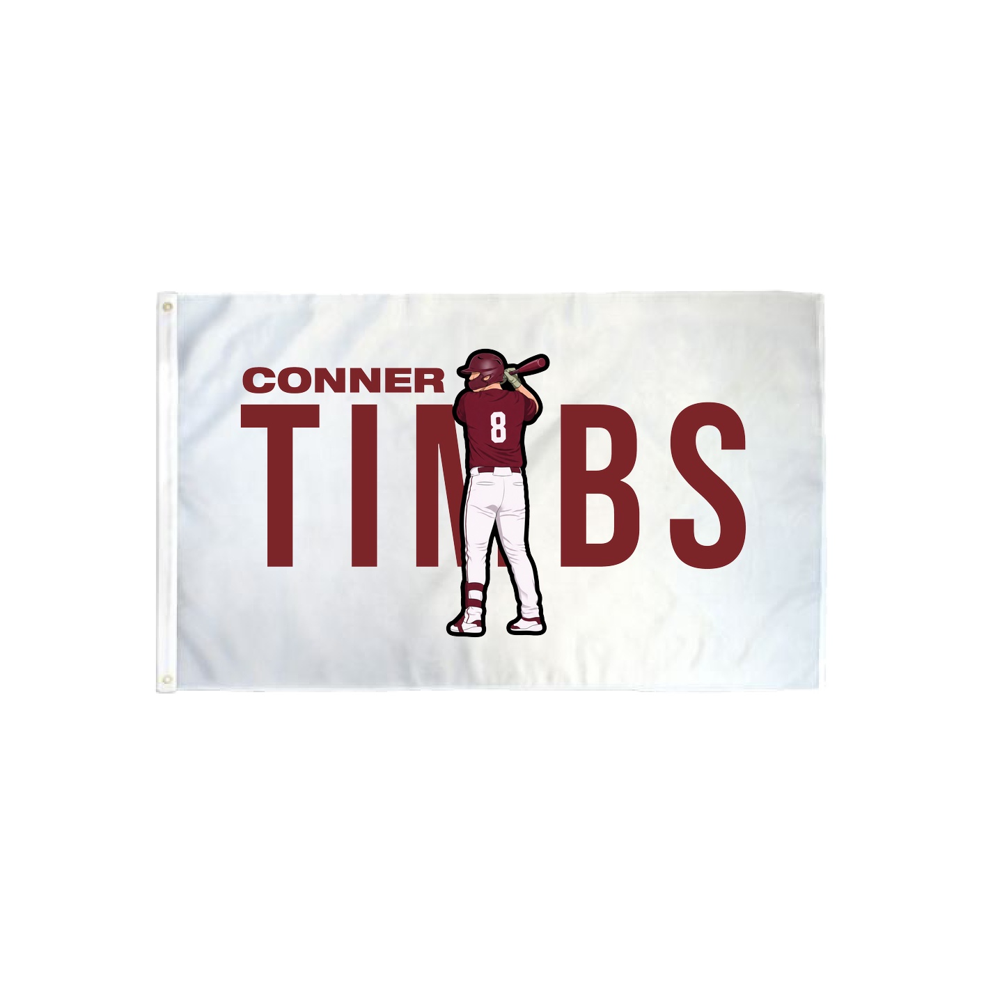 3x5 Flag — Player Name in Classic