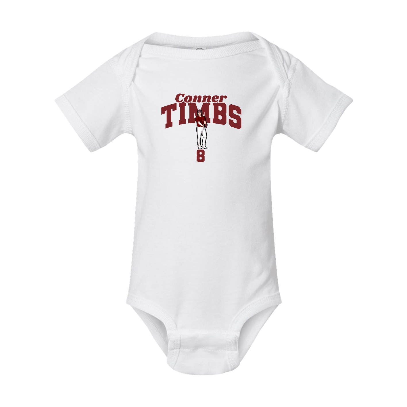 Baby Onesie — Signature Arch in White