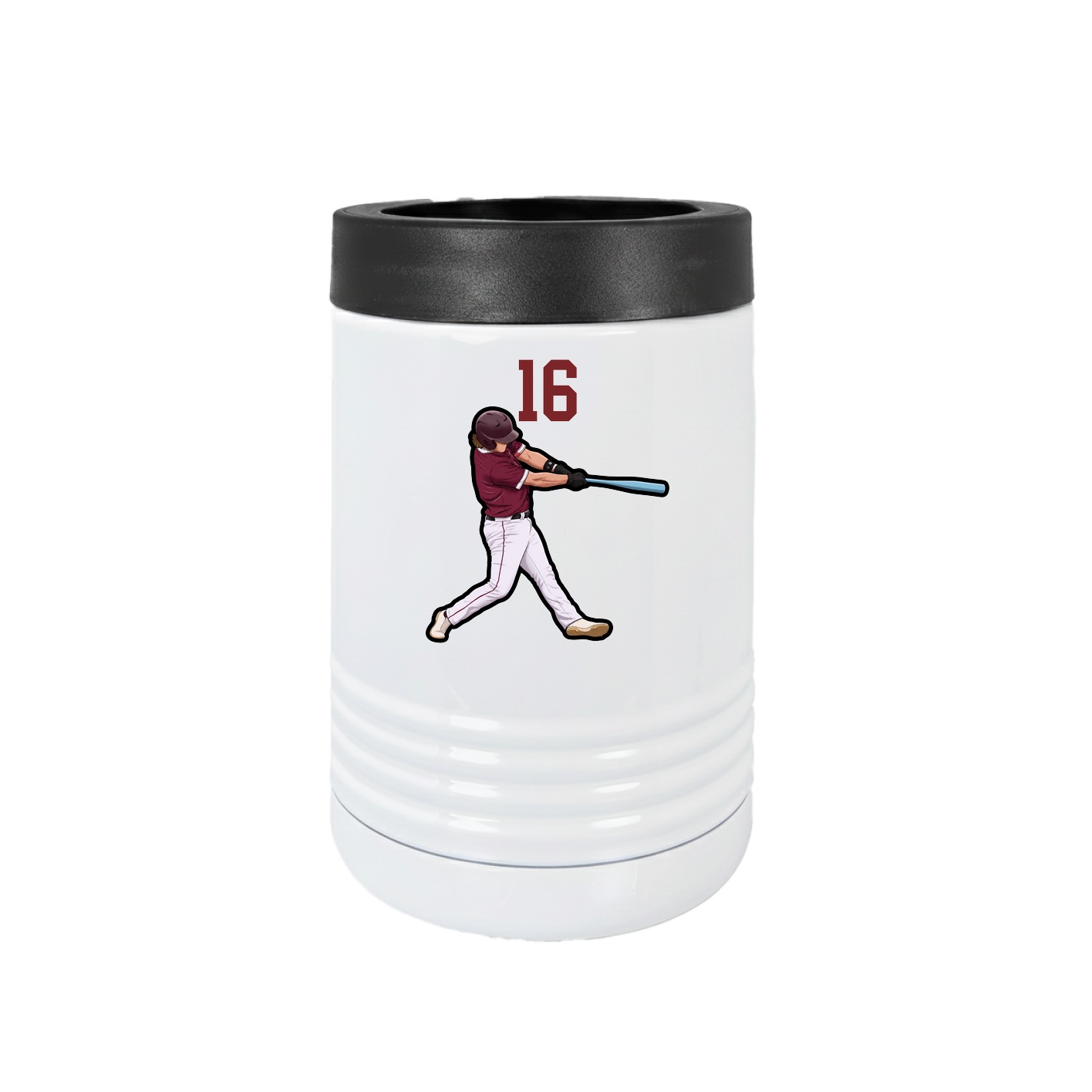 Beverage Holder — Number Top in White