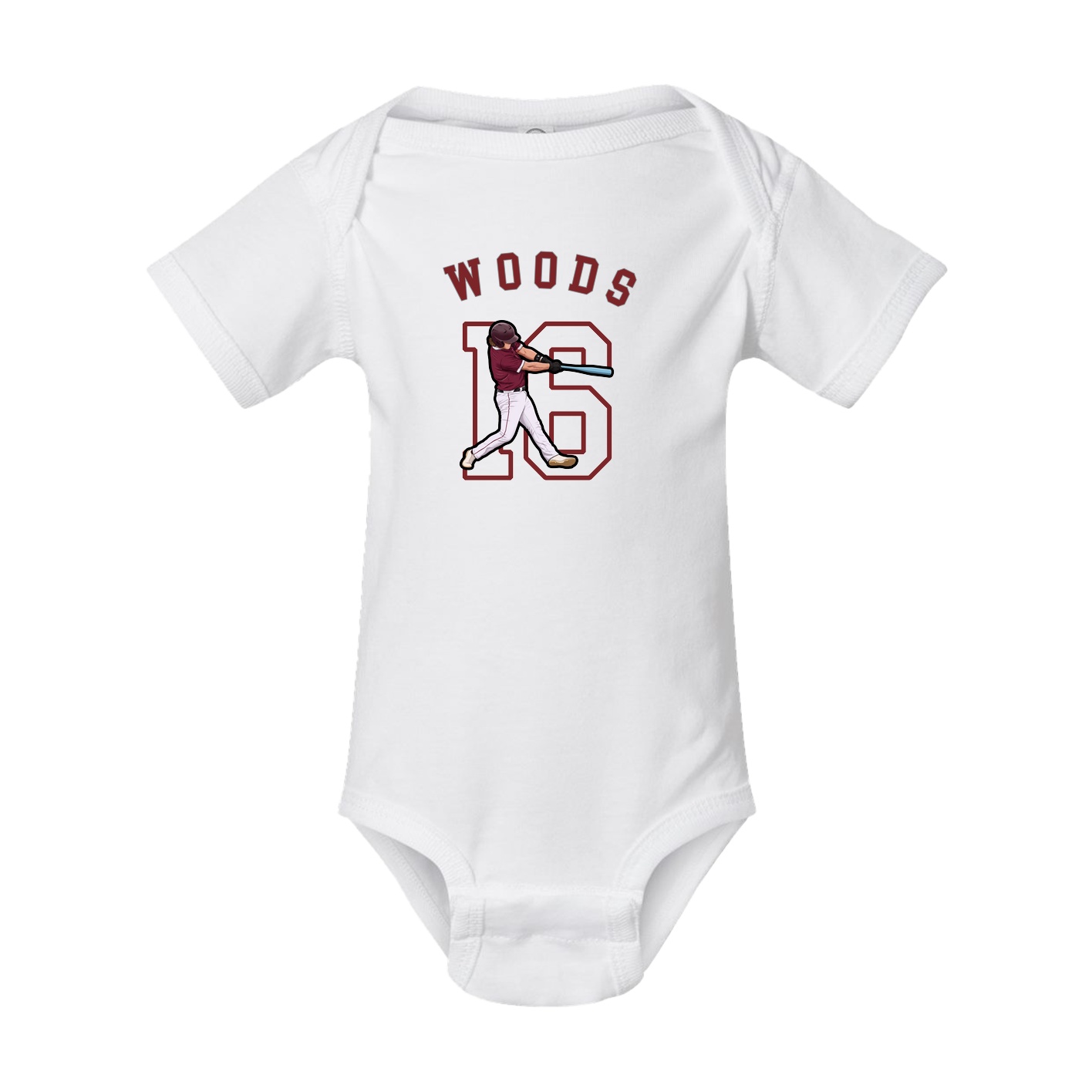 Baby Onesie — Shirsey Arch in White
