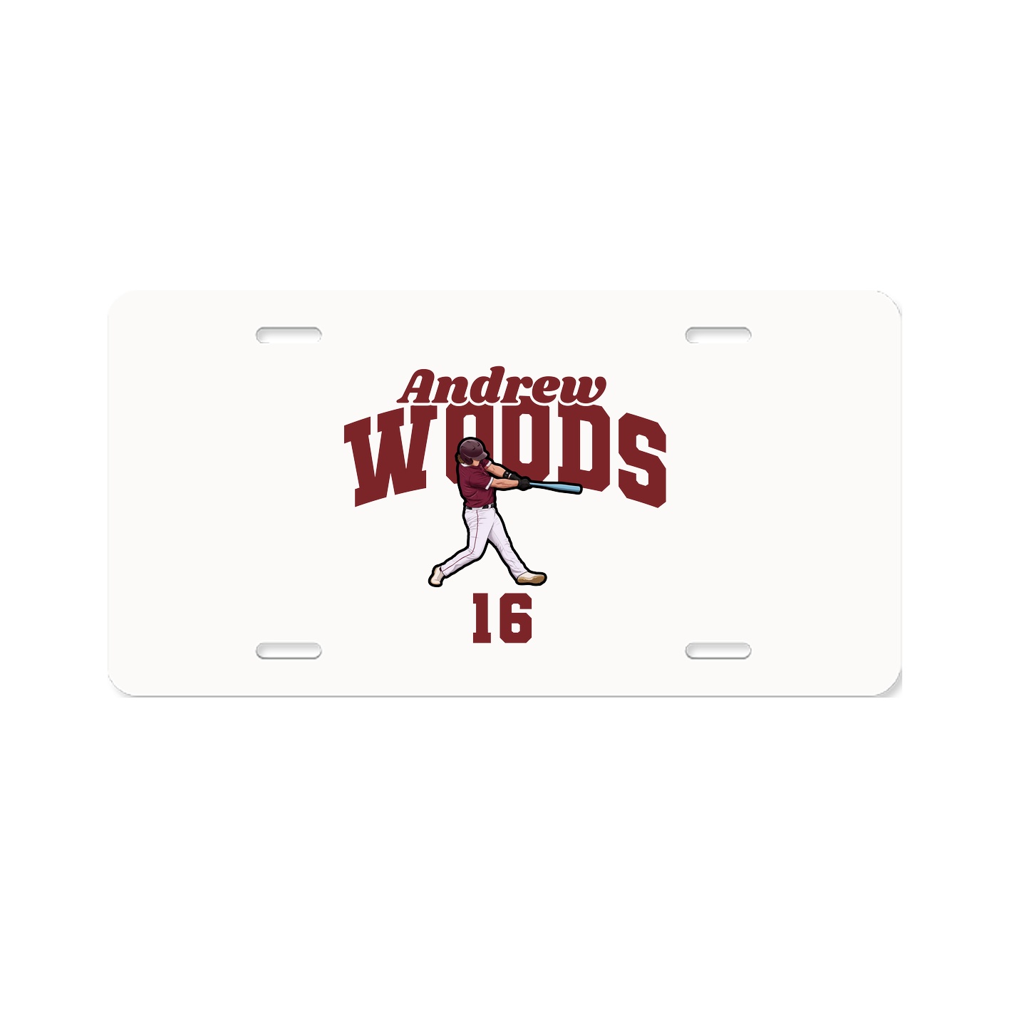 License Plate — Signature Arch in Classic