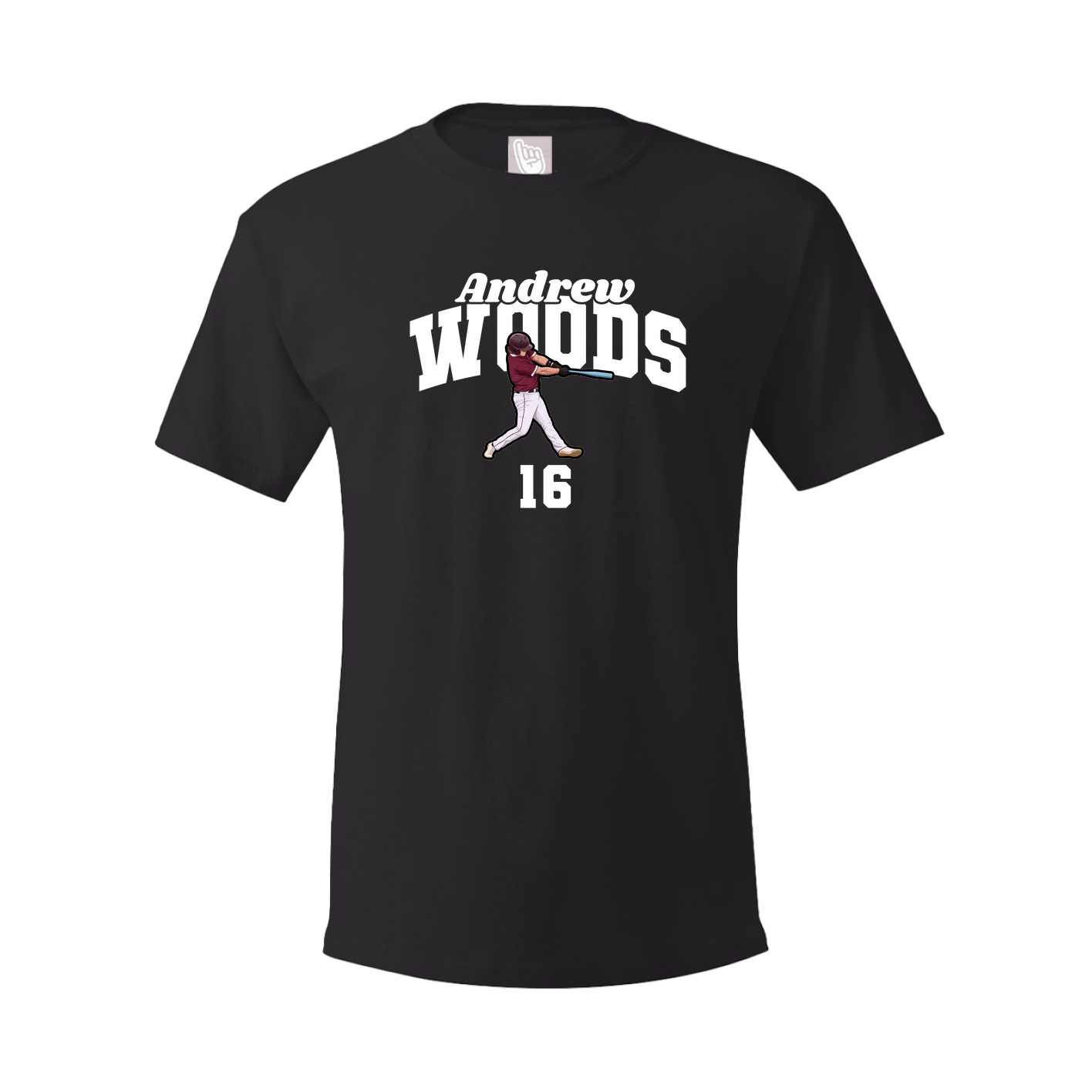 Youth Tee — Signature Arch in Black
