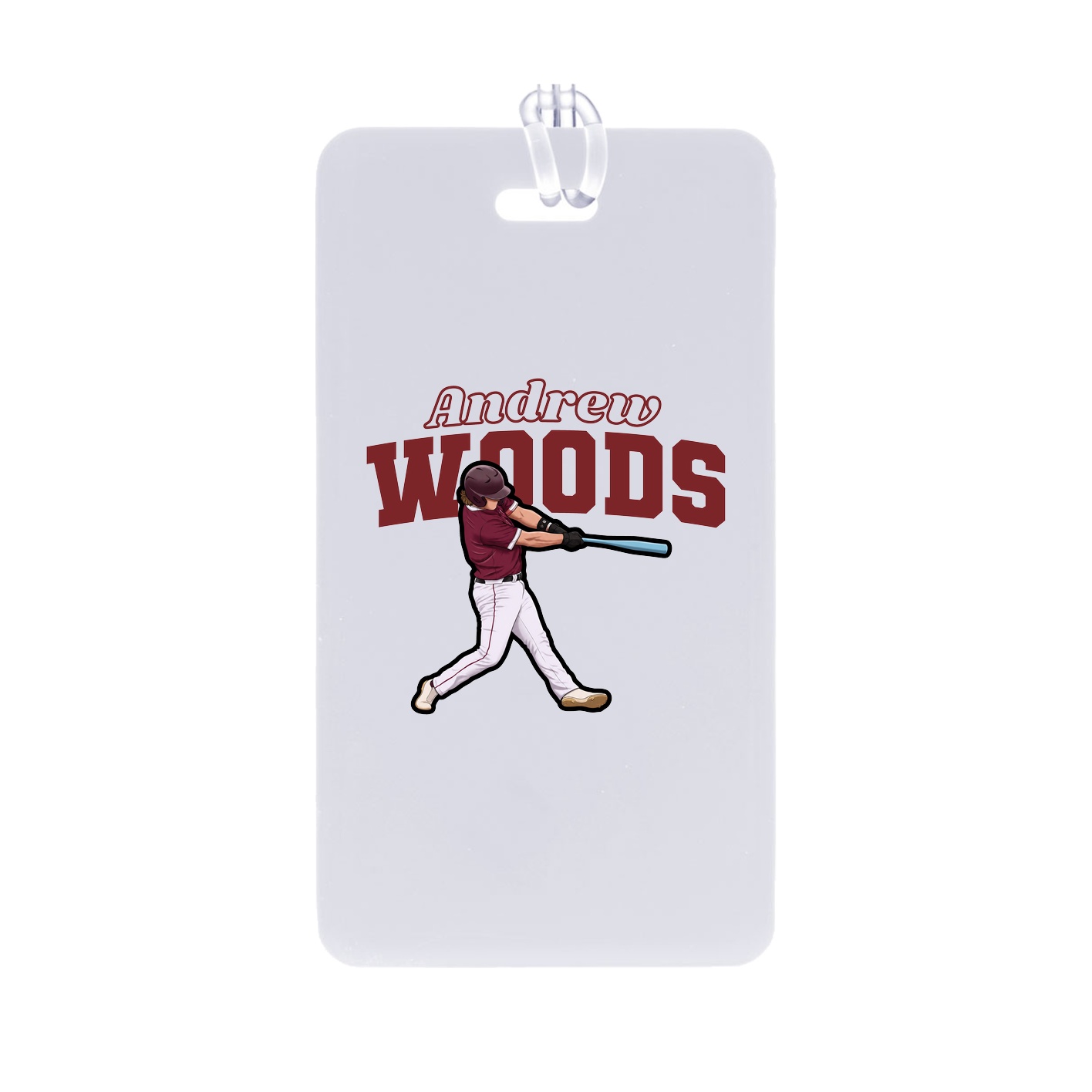 Bag Tag — Name Arch in Classic