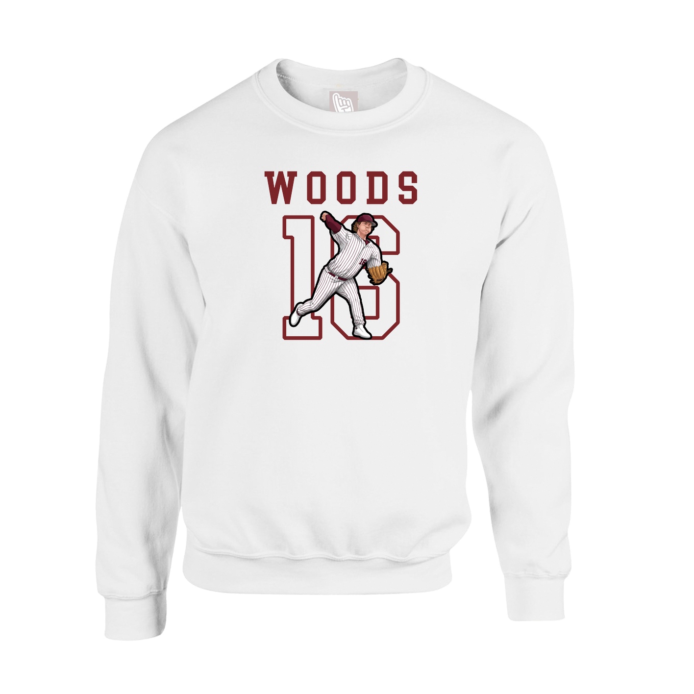 Fleece Crew — Shirsey in White