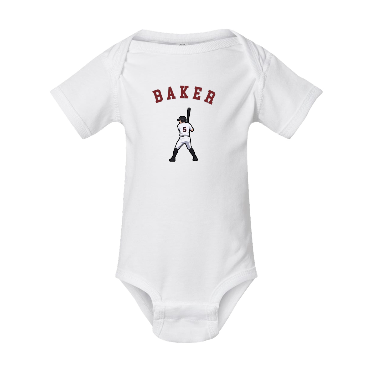 Baby Onesie — Shirsey Arch in White
