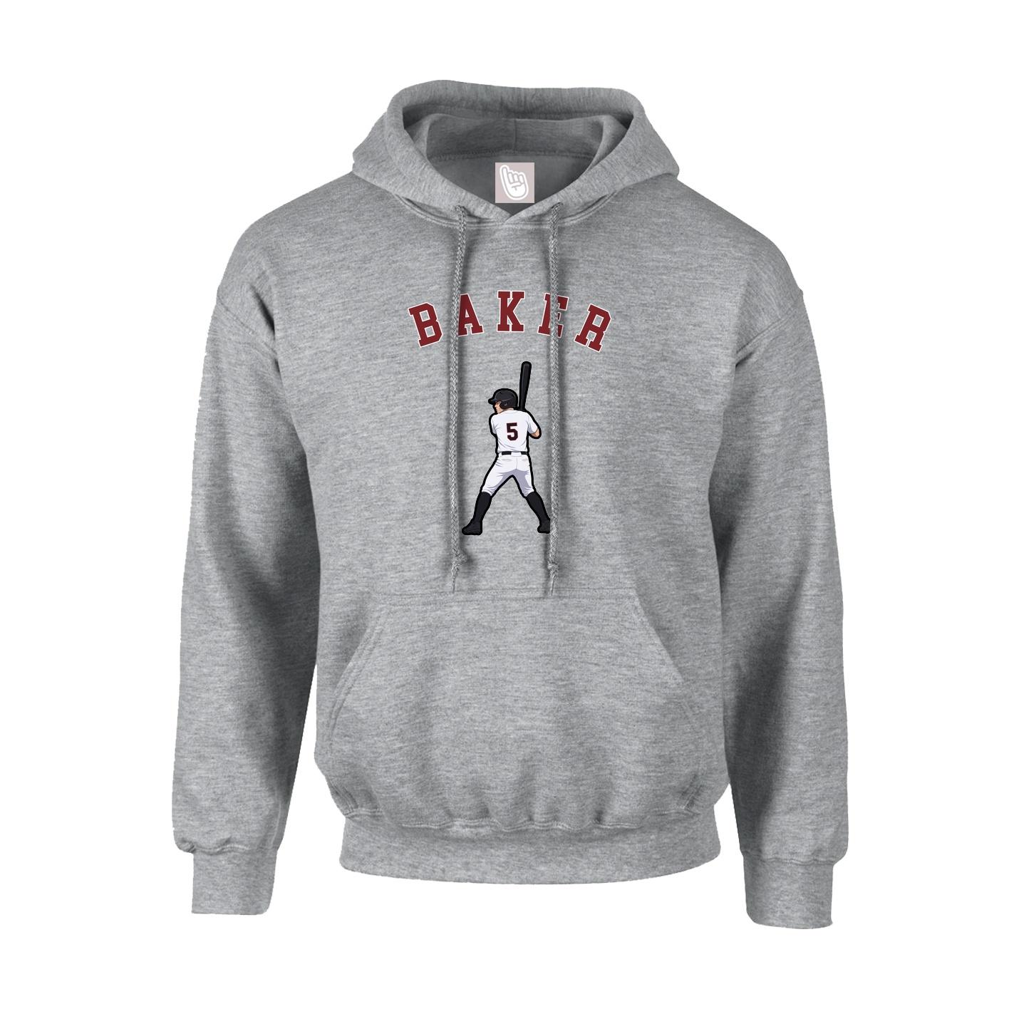 Hoodie — Shirsey Arch in Grey