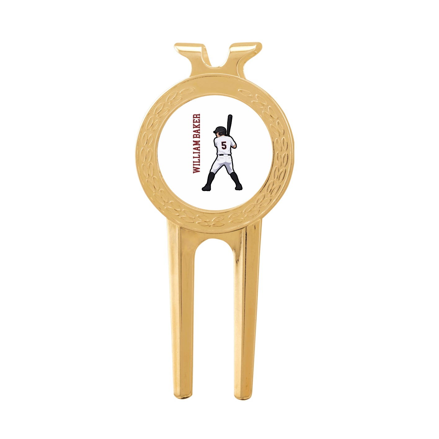 Divot Tool with Ball Marker — Name Vertical in Classic