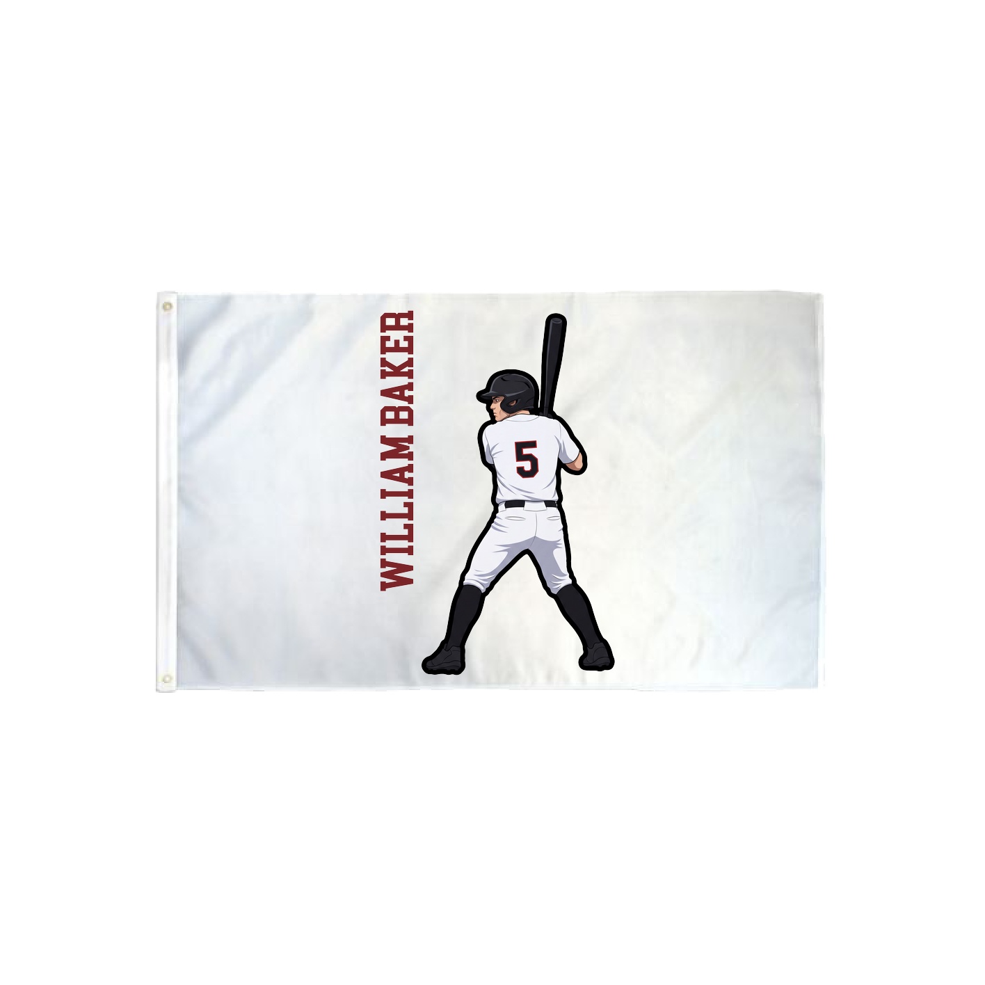 3x5 Flag — Name Vertical in Classic