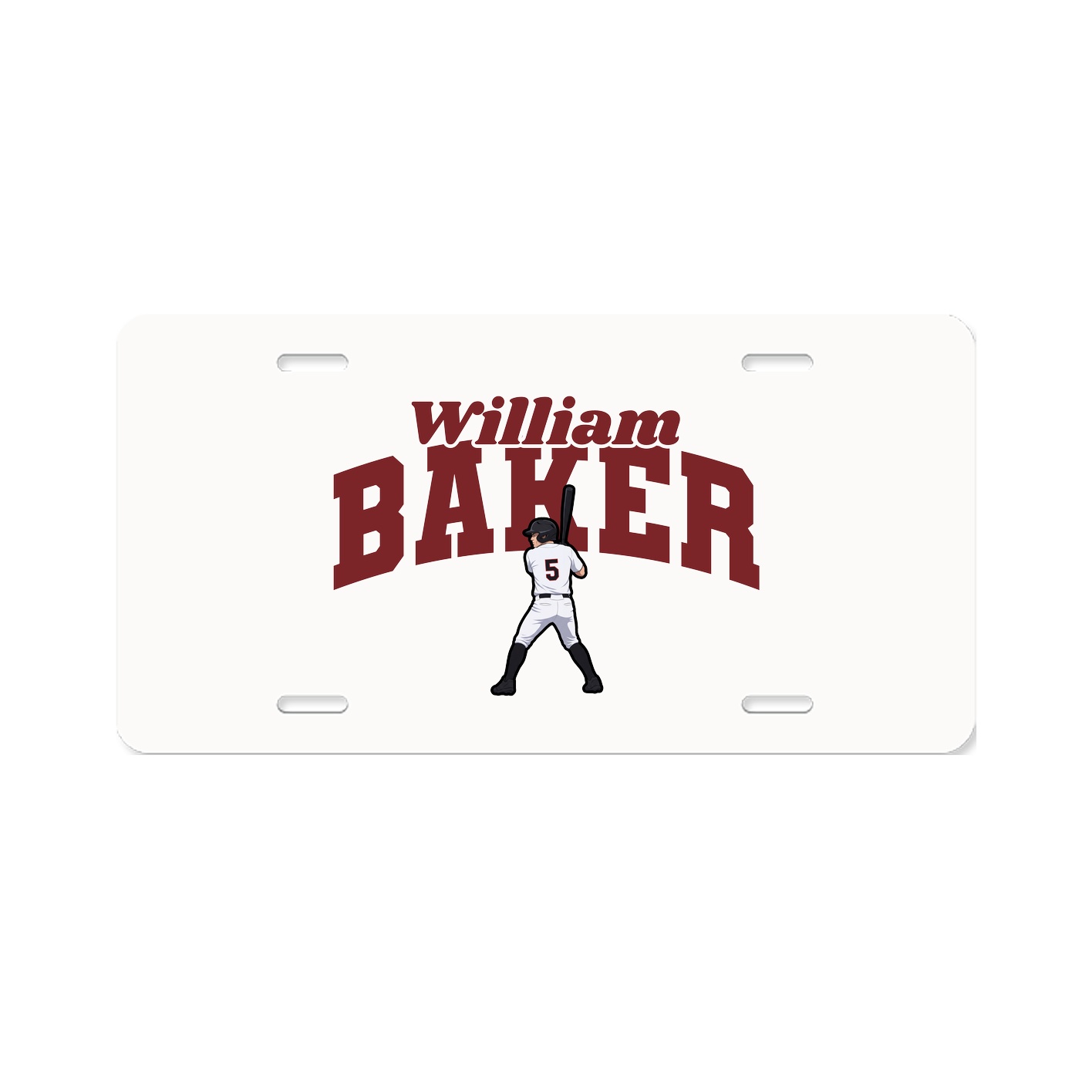 License Plate — Signature Arch in Classic