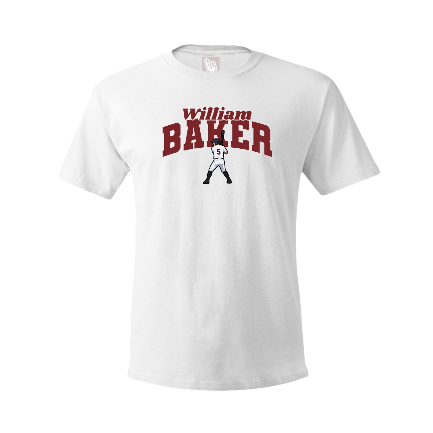 Tee — Signature Arch in White