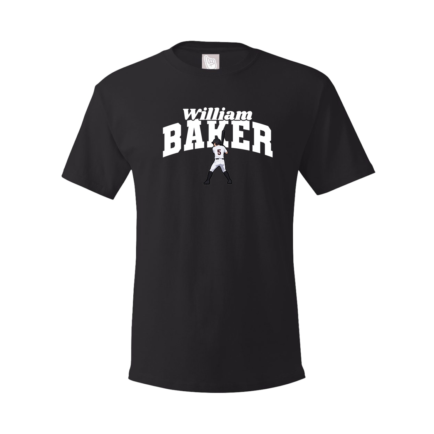 Youth Tee — Signature Arch in Black