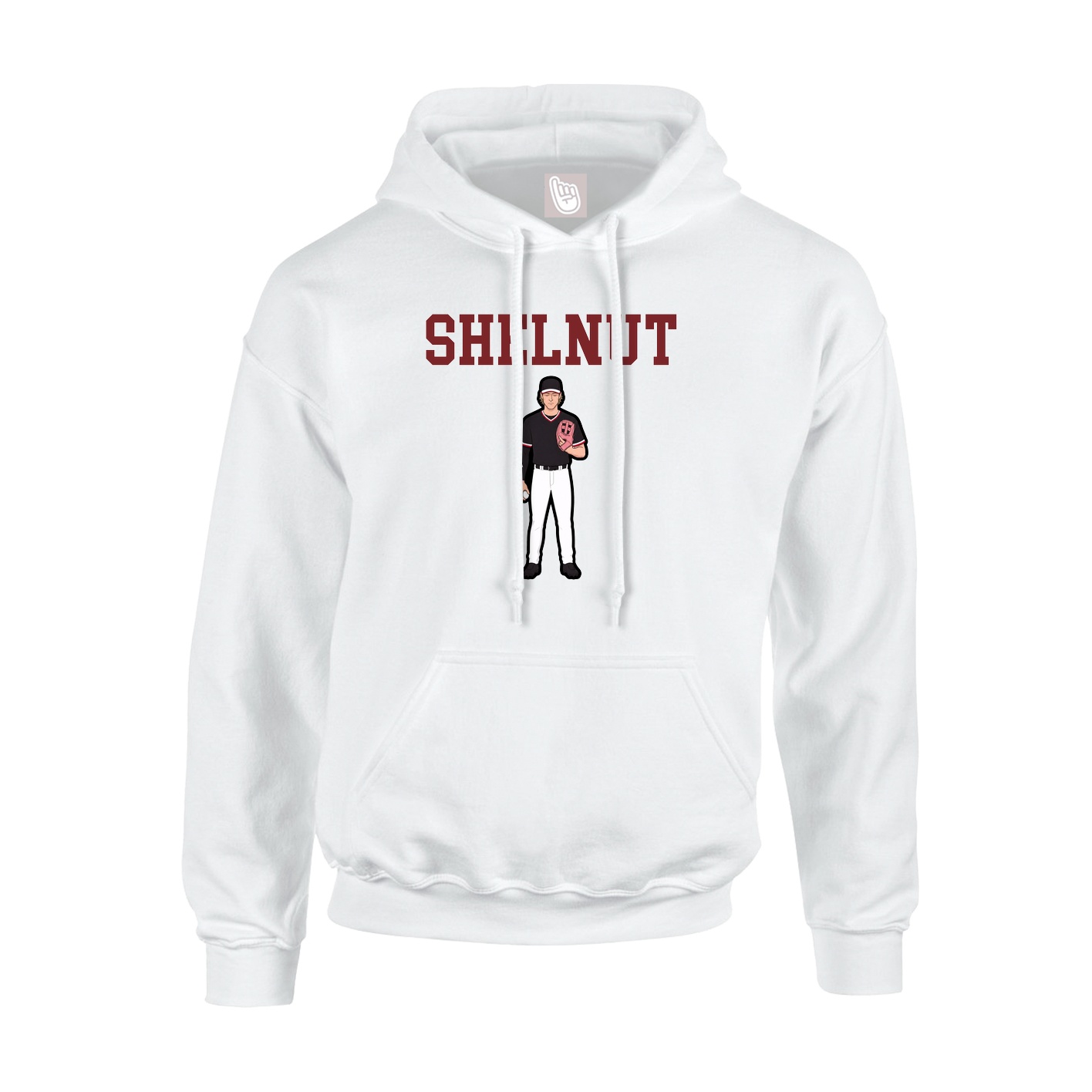 Youth Hoodie — Shirsey in White