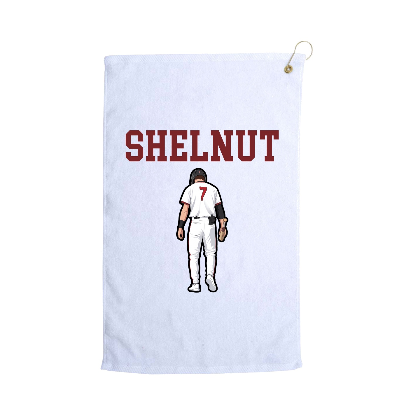 Golf Towel — Shirsey in White