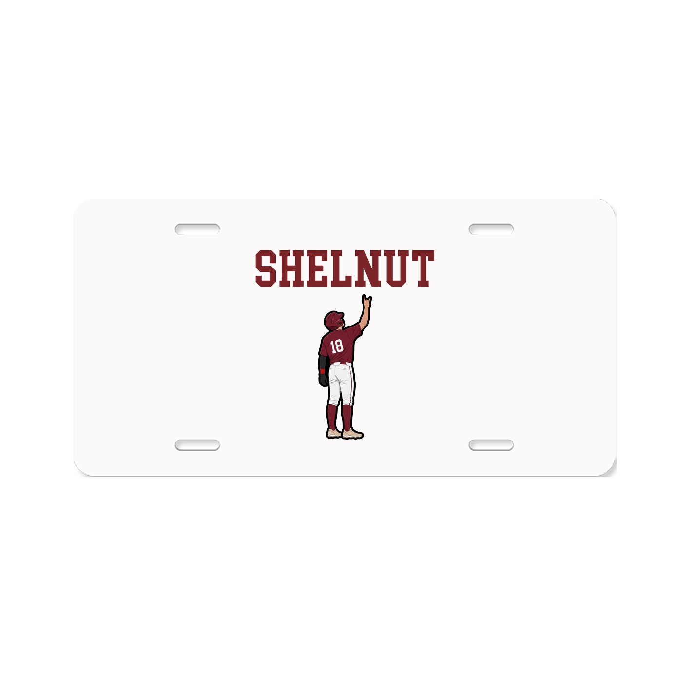 License Plate — Shirsey in Classic