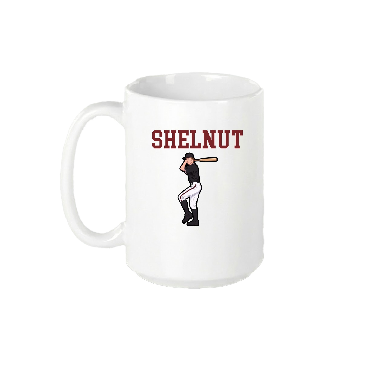 15oz Coffee Mug — Shirsey in White