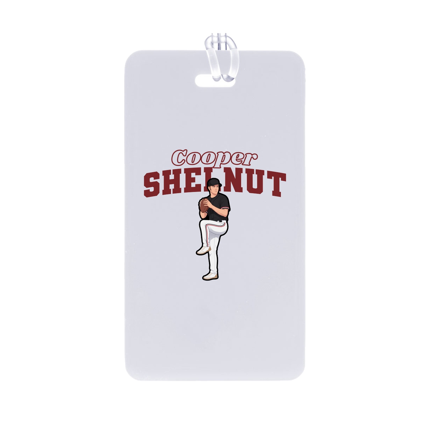 Bag Tag — Name Arch in Classic