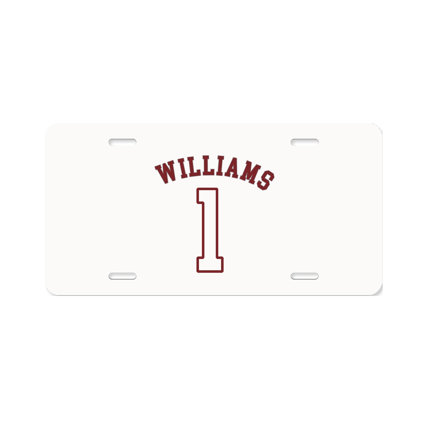 License Plate — Shirsey Arch in Classic