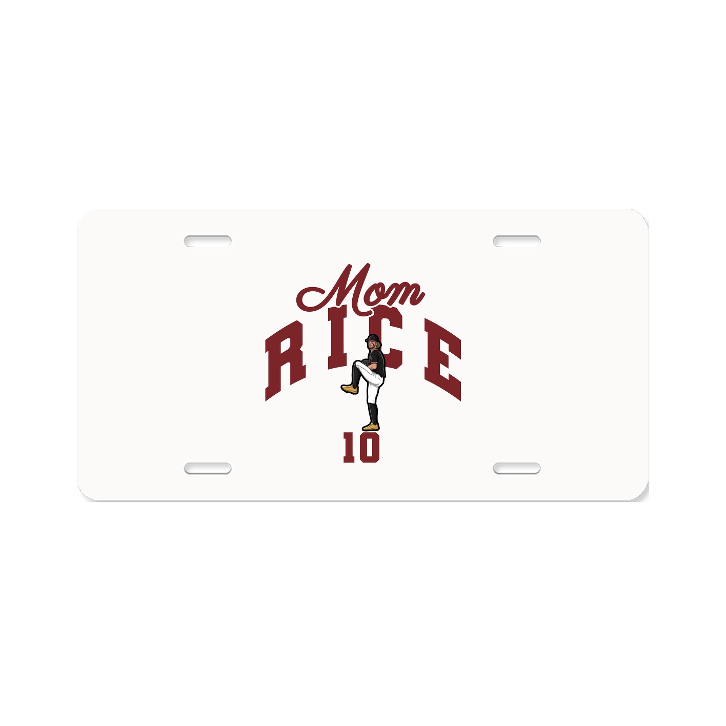 License Plate — Mothers Day Arch in Classic