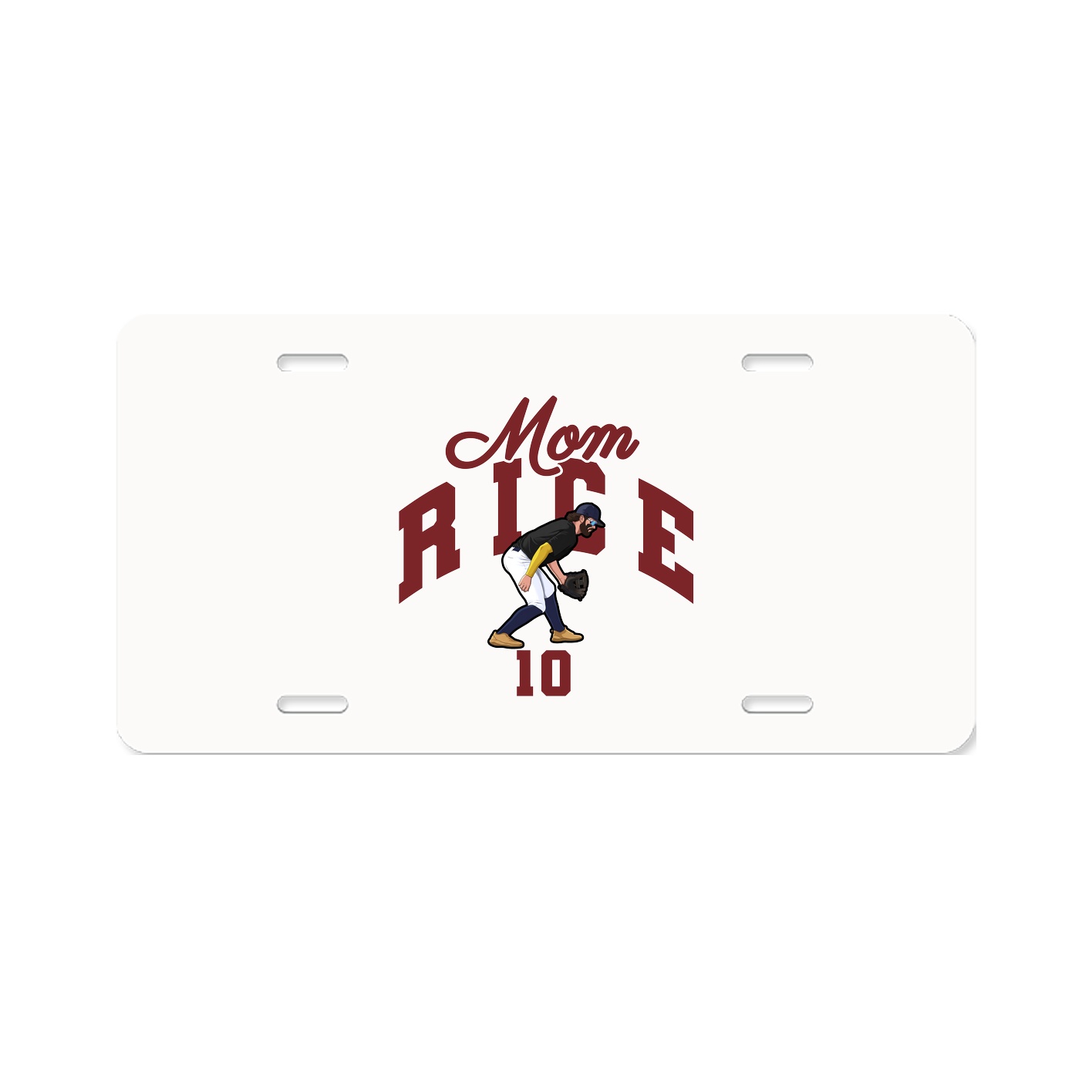 License Plate — Mothers Day Arch in Classic