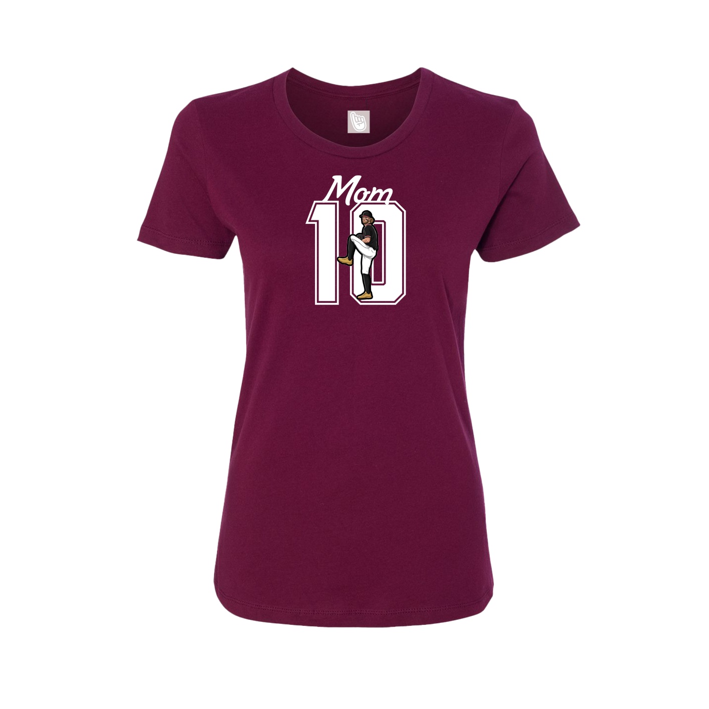 Womens Tee — Mothers Day Shirsey in Maroon