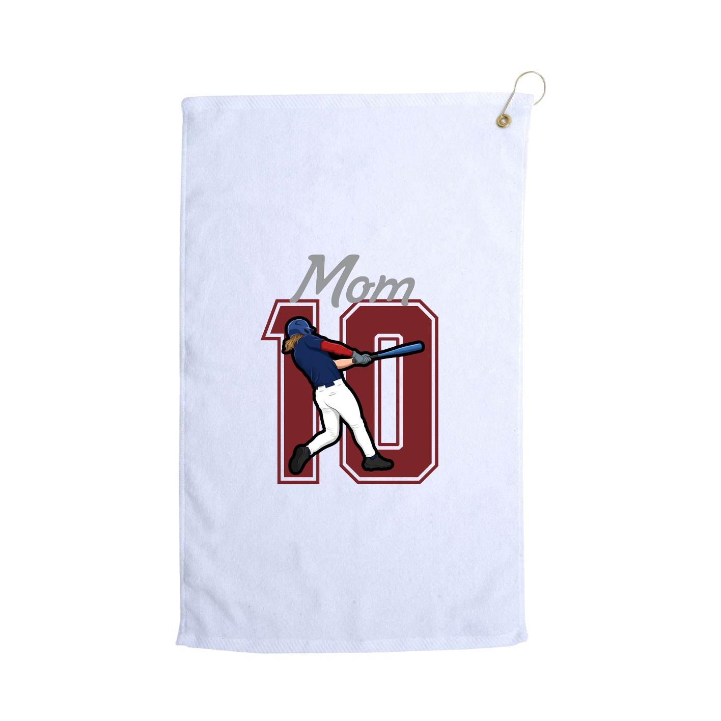 Golf Towel — Mothers Day Shirsey in White