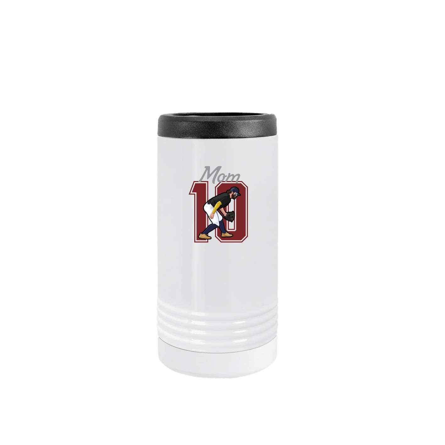 Slim Beverage Holder — Mothers Day Shirsey in White