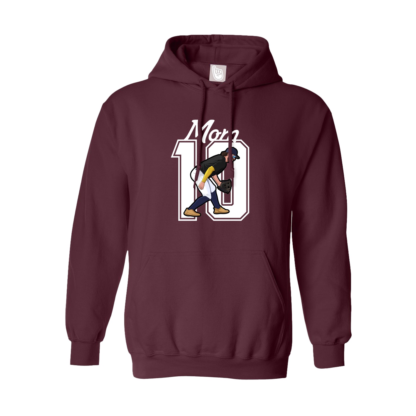 Youth Hoodie — Mothers Day Shirsey in Maroon