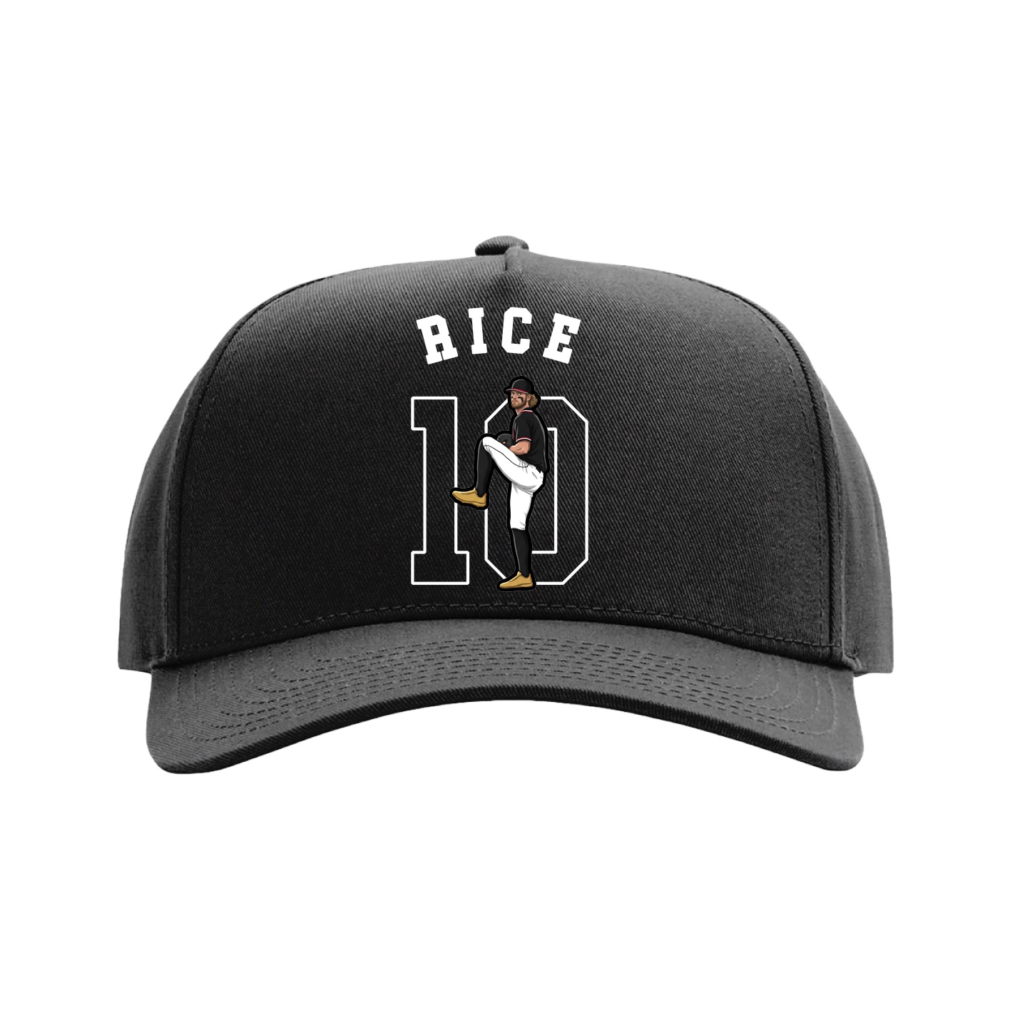 Full Fabric Five-Panel Champ Cap