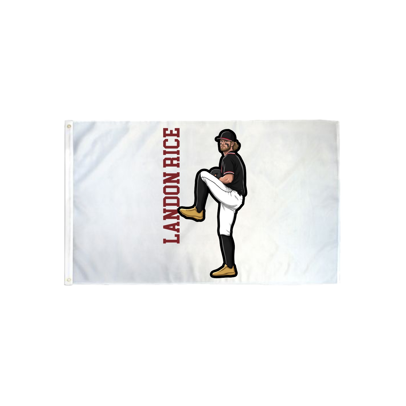 3x5 Flag — Name Vertical in Classic