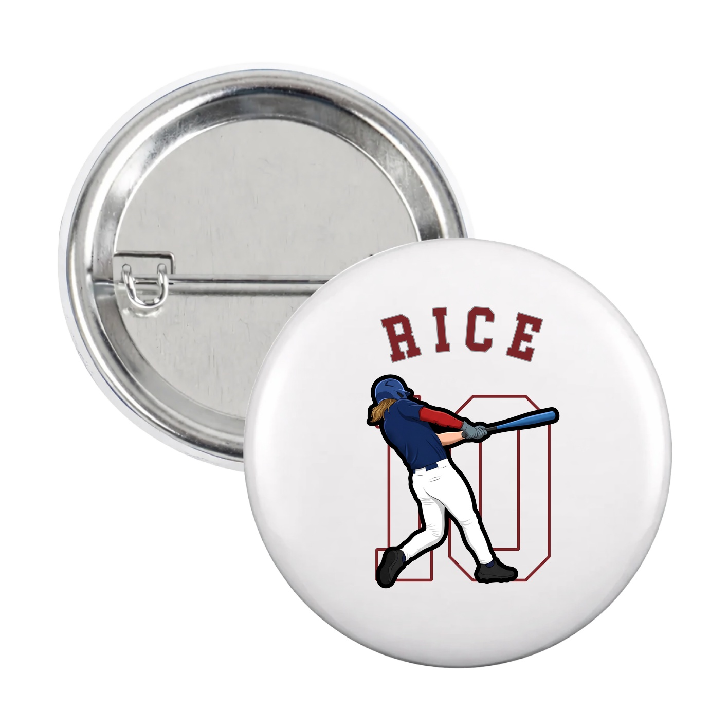 Game Day Button — Shirsey Arch in White