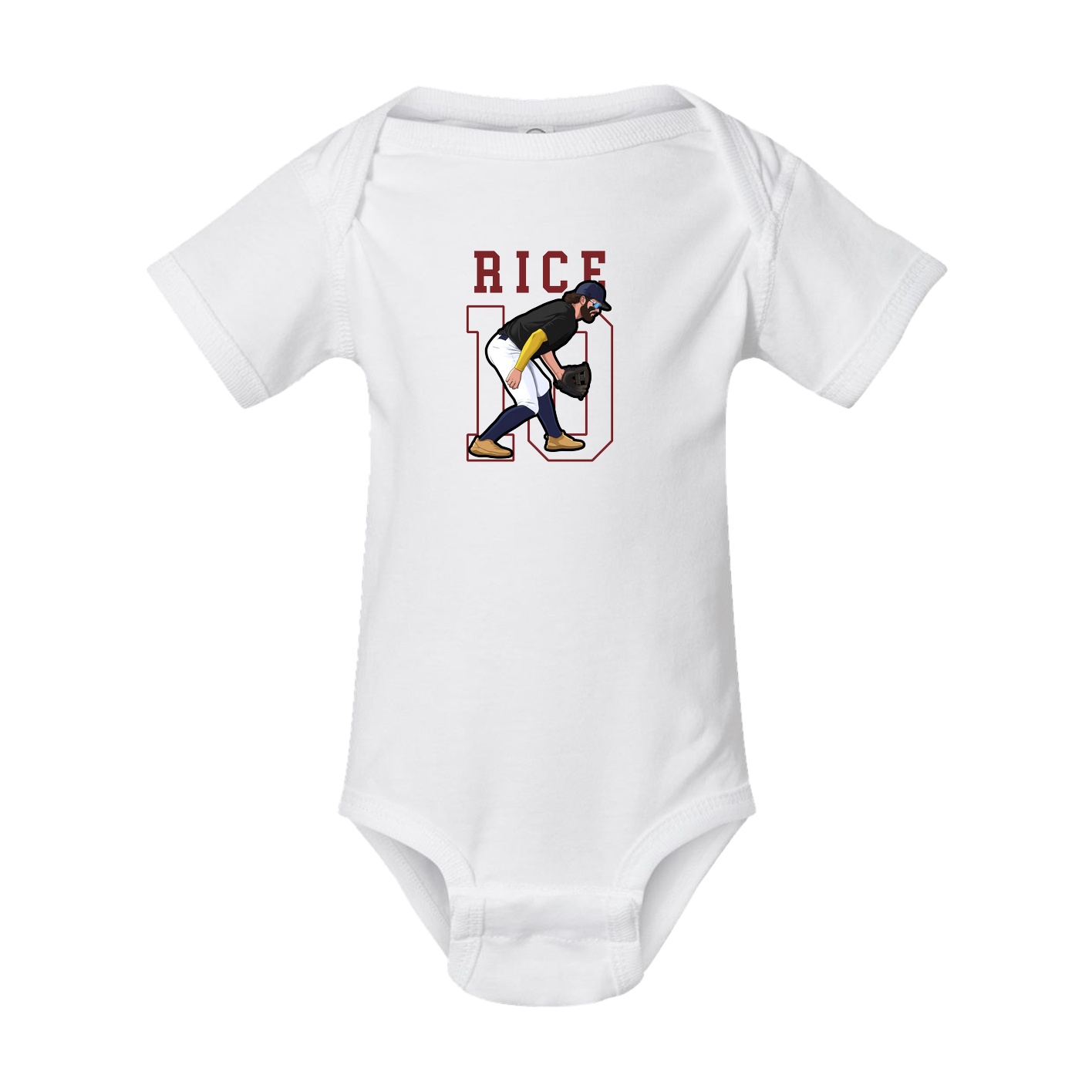 Baby Onesie — Shirsey in White