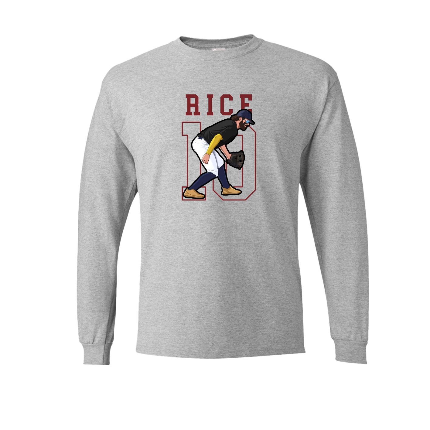 Long Sleeve Tee — Shirsey in Grey