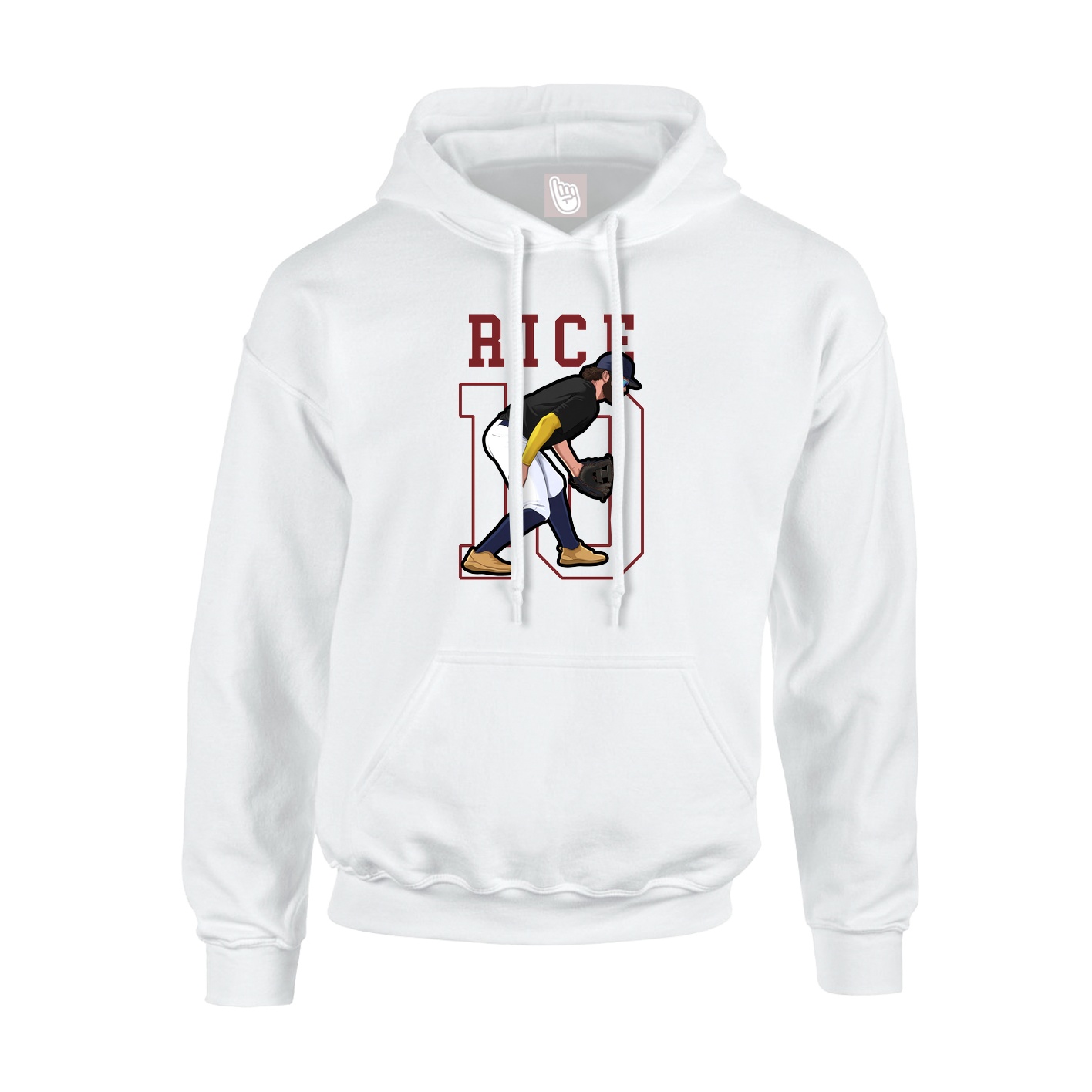 Youth Hoodie — Shirsey in White