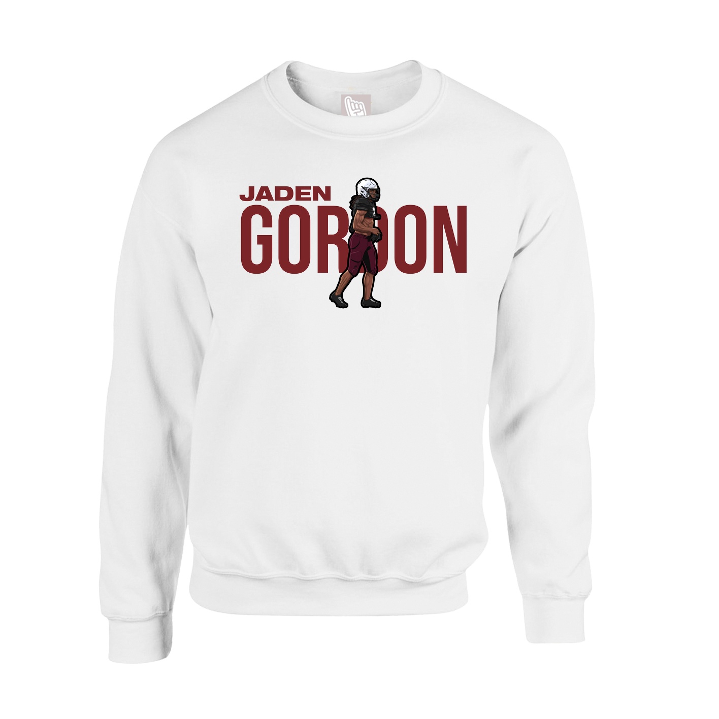 Fleece Crew — Player Name in White