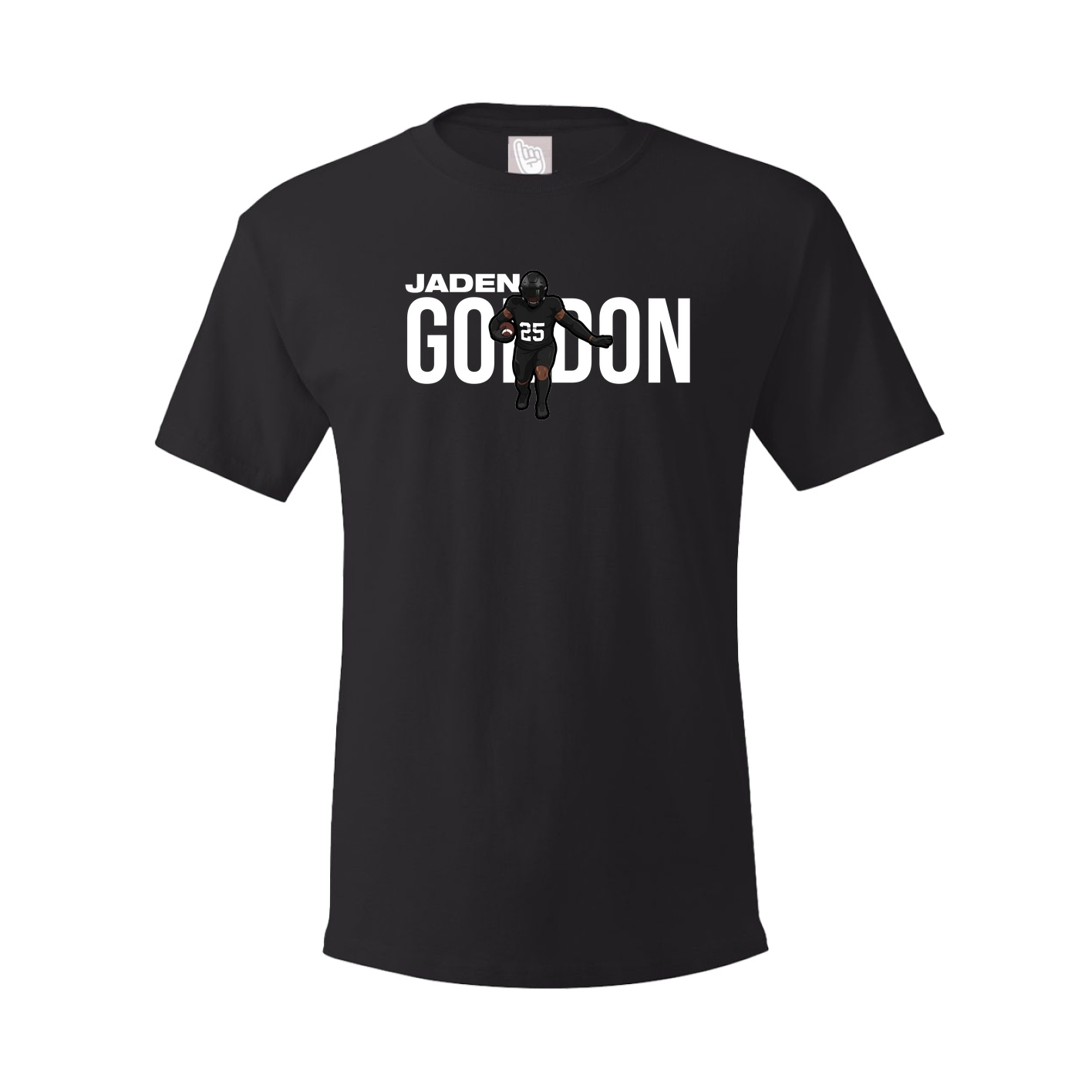 Youth Tee — Player Name in Black