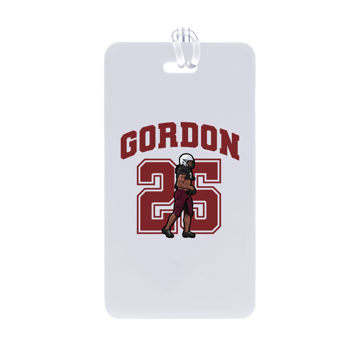 Bag Tag — Number in Classic
