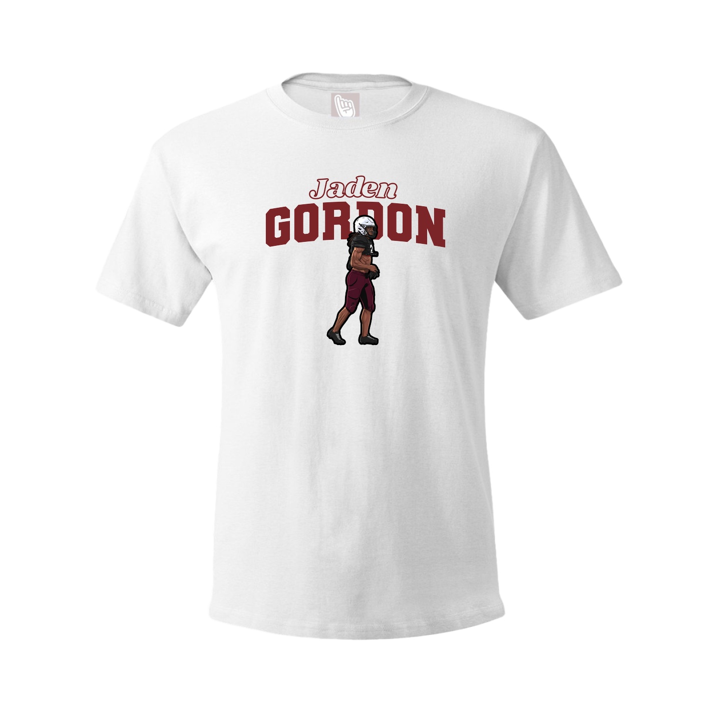 Tee — Name Arch in White