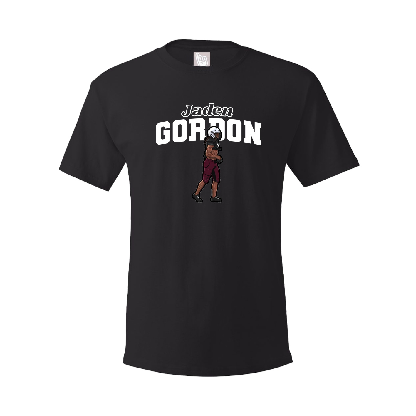 Youth Tee — Name Arch in Black