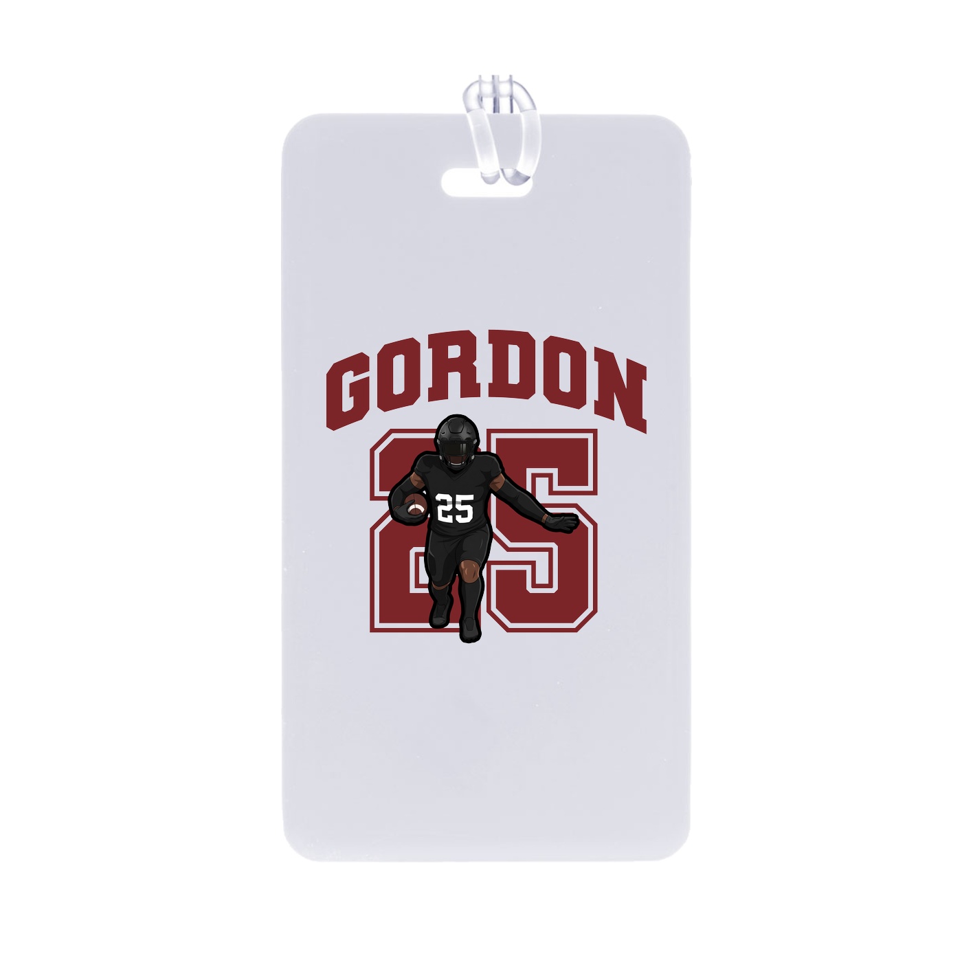 Bag Tag — Number in Classic