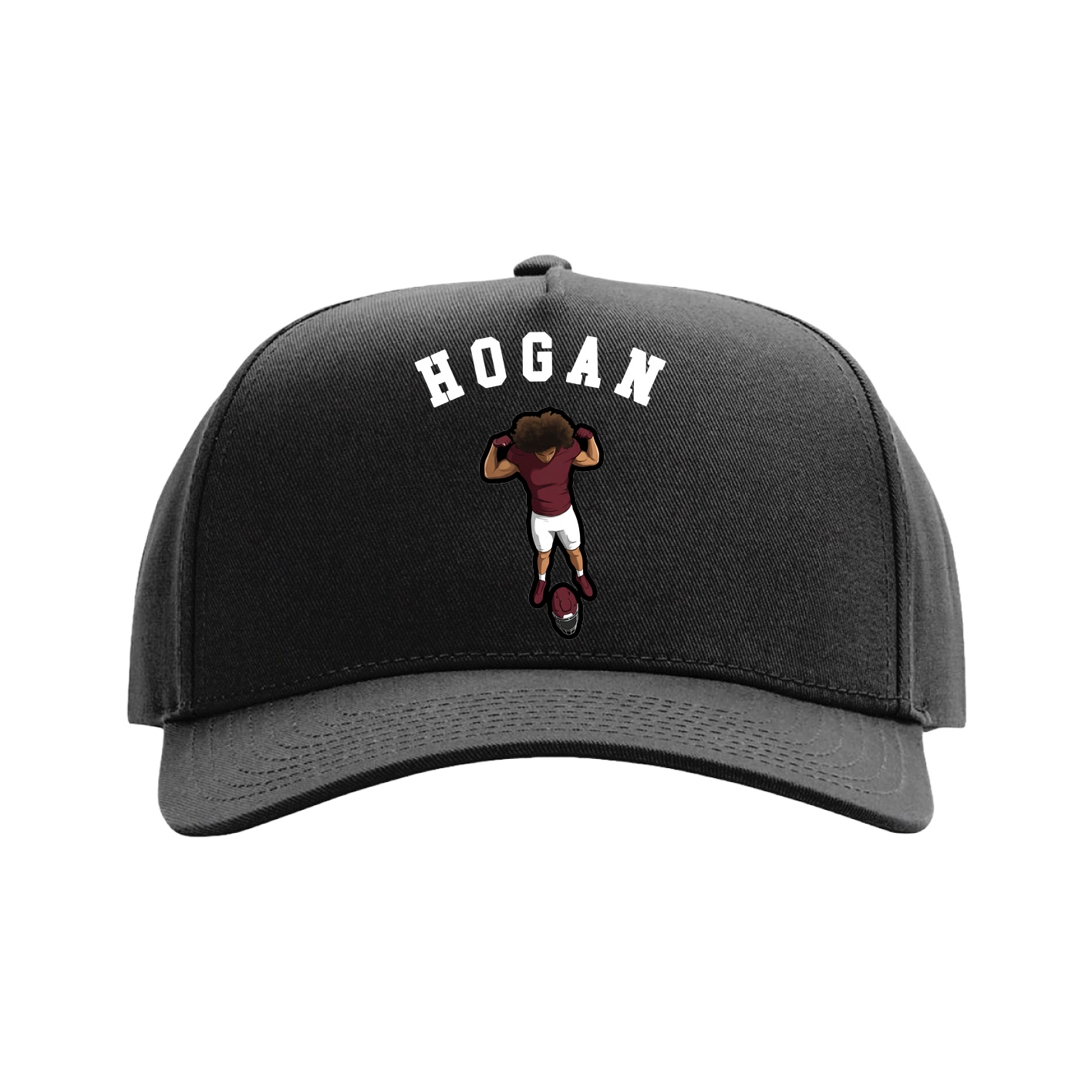 Full Fabric Five-Panel Champ Cap